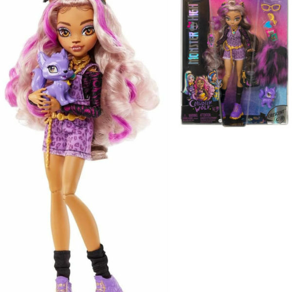 MATTEL MONSTER HIGH Panenka monsterka Clawdeen Wolf set s fashion doplňky