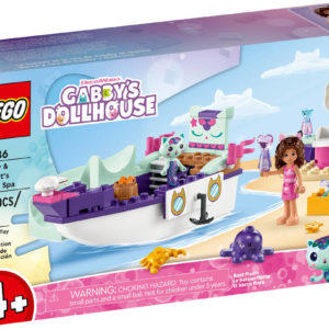 LEGO GABBYS DOLLHOUSE Gábi a Rybočka na luxusní lodi 10786 STAVEBNICE