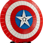 LEGO MARVEL Štít Kapitána Ameriky pro dospělé 76262 STAVEBNICE