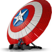 LEGO MARVEL Štít Kapitána Ameriky pro dospělé 76262 STAVEBNICE