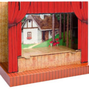 EFKO Divadlo loutkové 40 postaviček s doplňky 7 pohádek v krabici