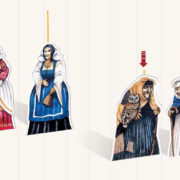 EFKO Divadlo loutkové 40 postaviček s doplňky 7 pohádek v krabici