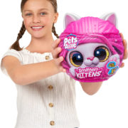 ADC PLYŠ Zuru Pets Alive Moje koťátko s překvapením svítící oči na baterie Zvuk