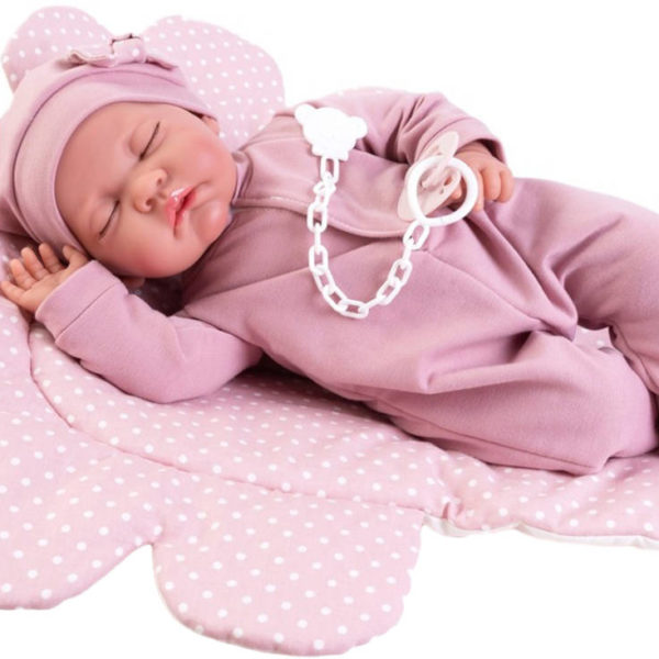 ANTONIO JUAN Miminko panenka Luna 42cm realistické provedení textil/plast ANTONIO JUAN Miminko panenka Luna 42cm realistické provedení textil/plast