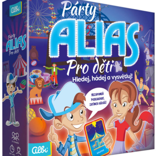 ALBI HRA Párty Alias Pro děti *SPOLEČENSKÉ HRY*