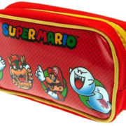 Penál Super Mario 22x11cm pouzdro na zip dětské školní potřeby