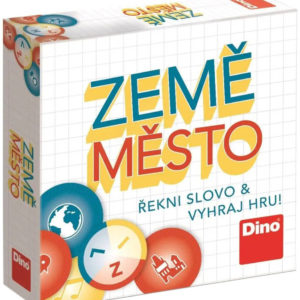 DINO Hra Země město cestovní Řekni slovo a vyhraj hru! *SPOLEČENSKÉ HRY*