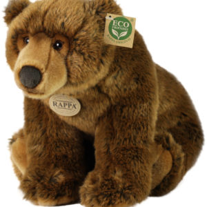 PLYŠ Medvěd hnědý 40cm Eco-Friendly *PLYŠOVÉ HRAČKY*
