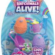 SPIN MASTER Hatchimals set 2 zvířátka s kočárkem a lahvičkou ve vajíčku