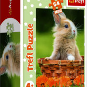 TREFL PUZZLE Mini Zvířátka mláďata 20x13cm 54 dílků skládačka 4 druhy