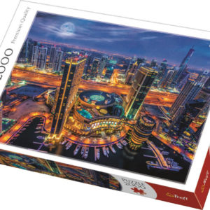 TREFL PUZZLE Světla Dubaje 96x68cm 2000 dílků skládačka v krabici