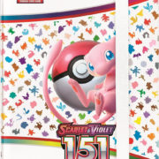 ADC Hra Pokémon TCG: Scarlet & Violet 151 album sběratelské na 360 karet + 4x booster