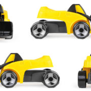 LENA GIGA TRUCKS Auto funkční nakladač 65cm na písek plast