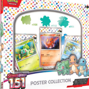ADC Hra Pokémon TCG: Scarlet & Violet 151 Poster Collection set plakát + 3x booster