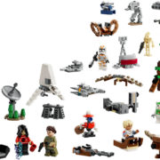 LEGO STAR WARS Adventní kalendář 2023 rozkládací s herní plochou 75366