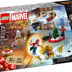 LEGO MARVEL Avengers adventní kalendář 2023 rozkládací s herní plochou 76267