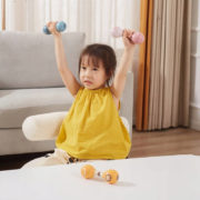 VIGA DŘEVO PolarB Rumbakoule baby dvojitá liška *DŘEVĚNÉ HRAČKY*