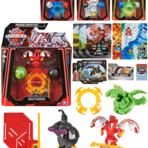 SPIN MASTER Bakugan s6 startovací sada Speciální útok 4 druhy