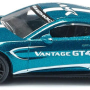 SIKU Auto závodní Aston Martin Vantage GT4 sportovní kovový model 1577