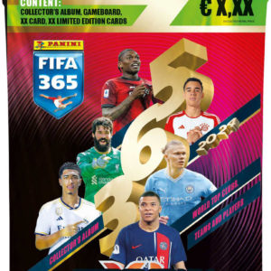 PANINI FIFA 365 23/24 Starter set album + 3x booster sběratelské karty v sáčku