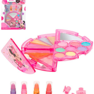 Sada krásy make-up Disney Minnie Mouse 22ks dětské šminky v rozkládací krabici