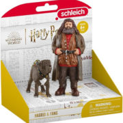 SCHLEICH Harry Potter set figurka poloobr Rubeus Hagrid + pes Tesák plast