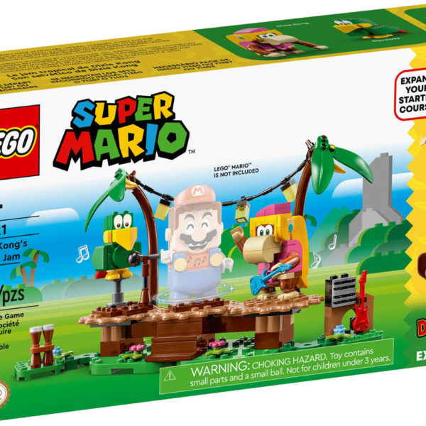 LEGO SUPER MARIO Dixie Kong a koncert v džungli (rozšíření) 71421 STAVEBNICE