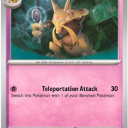 ADC Pokémon TCG: Scarlet & Violet 151 Alakazam ex Collection 4x booster s doplňky