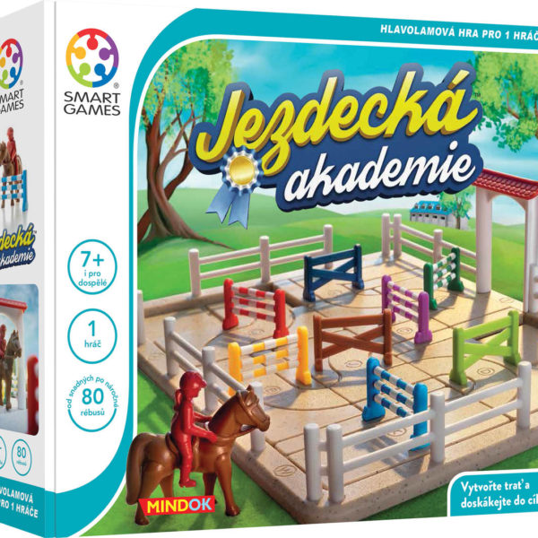 MINDOK HRA Smart Jezdecká akademie 80 rébusů hlavolamy