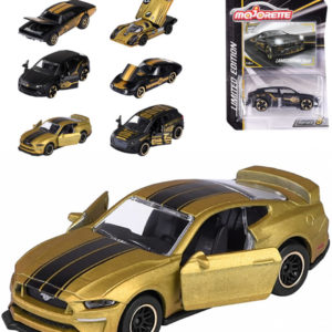 MAJORETTE Auto Limited Edition serie 9 černo-zlaté kovové 6 druhů