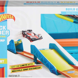 MATTEL HOT WHEELS Track Builder set s autíčkem pro stavitele Dlouhý skok