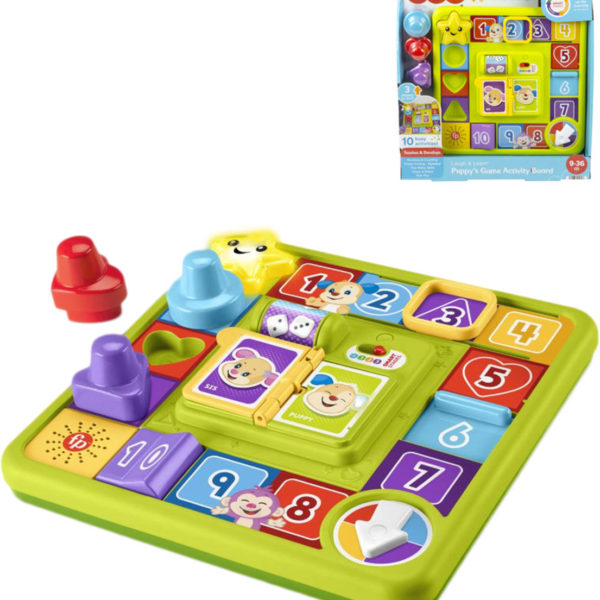 FISHER PRICE Pejskova zábavná baby hrací deska na baterie Světlo Zvuk