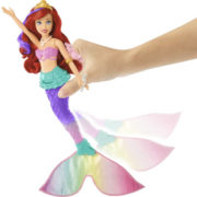 MATTEL Disney Princess panenka Ariel malá mořslá víla mění barvu