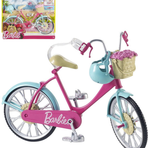 MATTEL BRB Kolo pro panenku Barbie herní set s helmou a doplňky