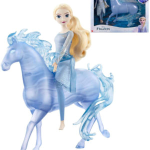 MATTEL Panenka Elsa a Nokk herní set Frozen (Ledové Království) plast
