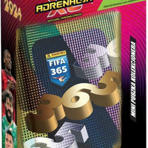 PANINI FIFA 365 23/24 Sběratelské karty Adrenalyn XL 4x booster plechovka