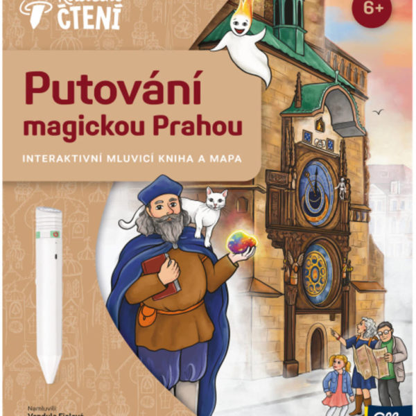 ALBI Kouzelné čtení Kniha interaktivní Putování magickou Prahou