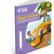 ALBI Kouzelné čtení Kniha interaktivní Bagr Mates