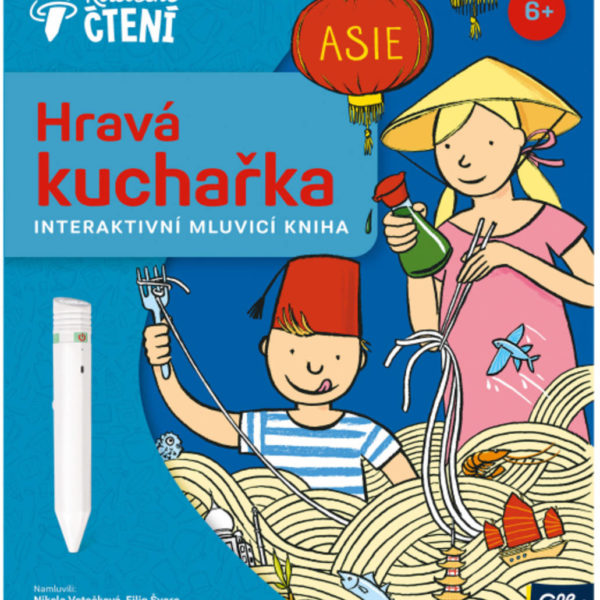 ALBI Kouzelné čtení Kniha interaktivní Hravá kuchařka Asie