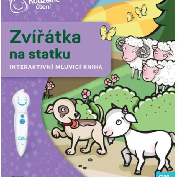 ALBI Kouzelné čtení Kniha interaktivní Zvířátka na statku