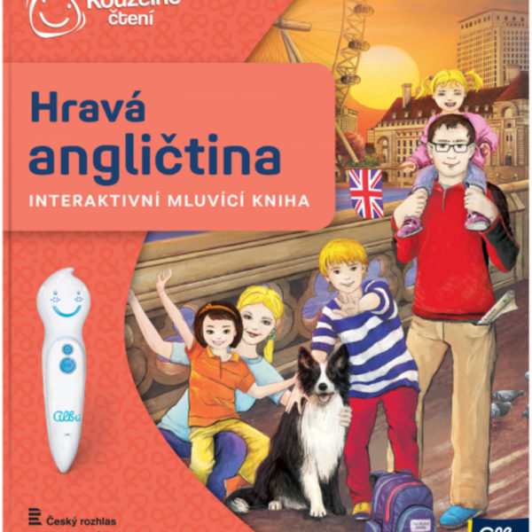 ALBI Kouzelné čtení Kniha interaktivní Hravá angličtina