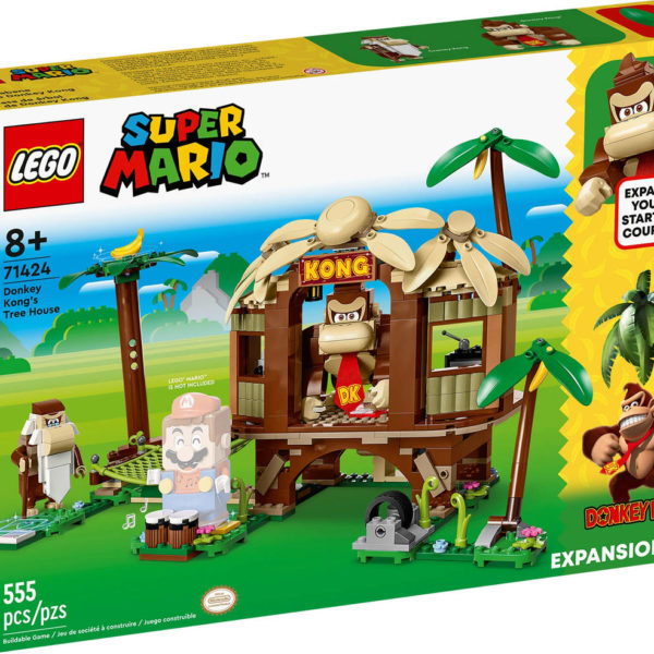 LEGO SUPER MARIO Donkey Kongův dům na stromě (rozšíření) 71424 STAVEBNICE