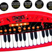 Pianko Rock Star dětský keyboard 31kláves na baterie REC Světlo Zvuk