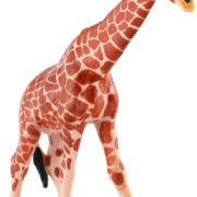 Žirafa síťovaná 17cm zvířátko plastová figurka Zooted v sáčku
