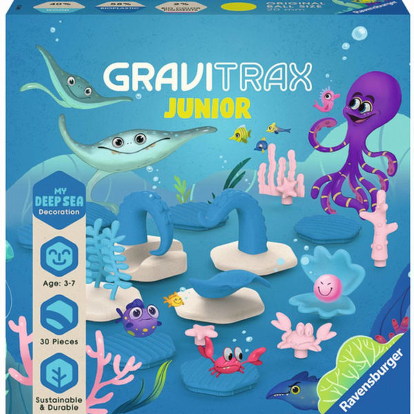 RAVENSBURGER Stavebnice GraviTrax Junior Oceán rozšíření ke koulodráze