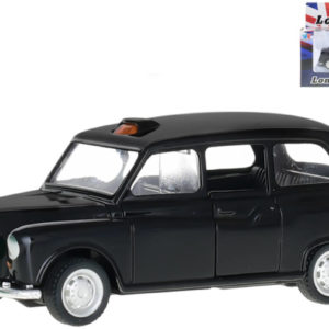 Auto taxi londýnské zpětný chod taxislužba kovové retro autíčko taxík
