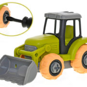 Traktor montážní šroubovací set s nástrojem volný chod plast v krabici
