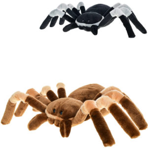 PLYŠ Pavouk 27cm tarantule 2 barvy *PLYŠOVÉ HRAČKY*