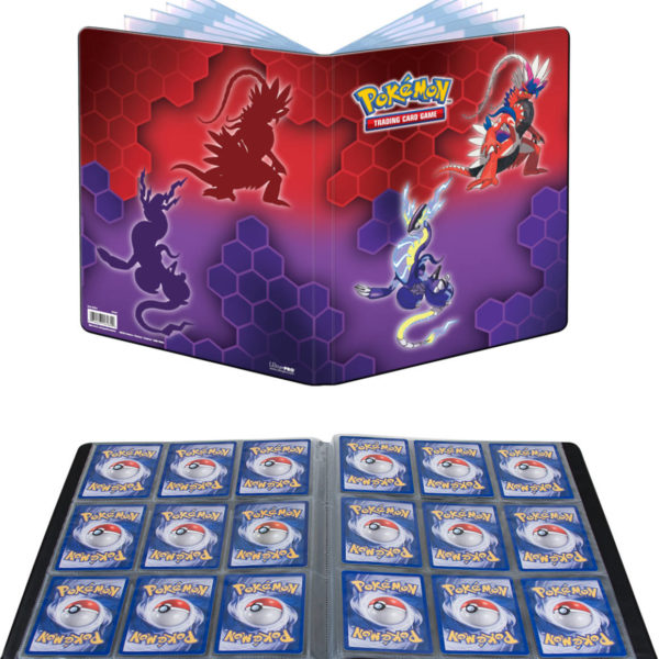 ADC Pokémon Ultra Pro Koraidon & Miraidon album sběratelské A4 na 180 karet