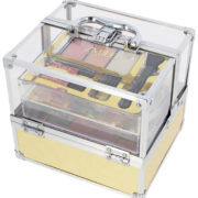 ZMILE COSMETICS Kosmetický kufřík Glam akrylátový zlatý šminky